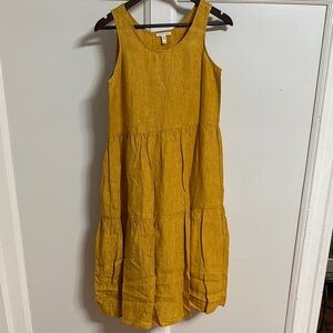 Eileen Fisher | Dresses | Eileen Fisher Washed Organic Linen Delave Tiered Dress Size Xxsttp Marigold | Poshmark Eileen Fisher | Dresses | Eileen Fisher Washed Organic Linen Delave Tiered Dress Size Xxsttp Marigold | Poshmark